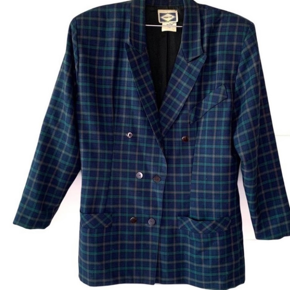 Periscope - Vintage Plaid Blazer